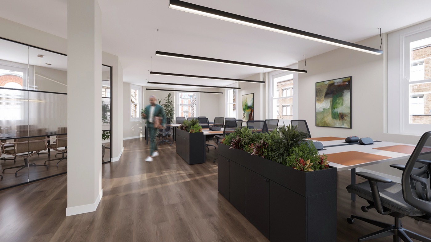 Third floor, in use